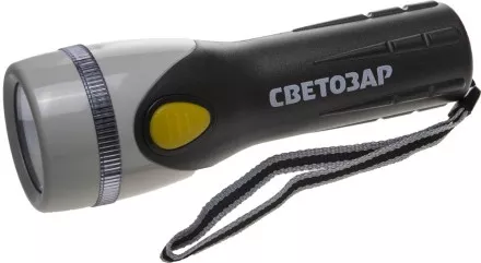 Фонарь СВЕТОЗАР &quot;UPITER&quot; ручной с пластмассовым корпусом и ремешком, ксеноновая лампа, 2xD SV-56375 купить в Магнитогорске