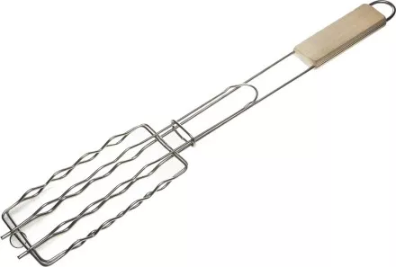 Решетка-гриль GRINDA &quot;BARBECUE&quot; для сосисок, нержавеющая сталь, 170х85мм 424730 купить в Магнитогорске