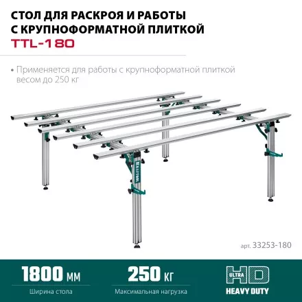 Стол для крупноформатной плитки KRAFTOOL 33253-180 купить в Магнитогорске