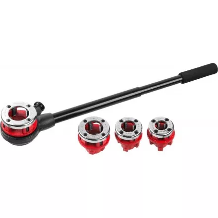 Набор резьбонарезной трубный №4, MIRAX 28240-H4: 1/2&quot;-1 1/4&quot;, 5 предметов 28240-H4 купить в Магнитогорске