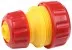 Муфта GRINDA переходная из ударопрочной пластмассы, шланг-шланг, 1/2&quot;-3/4&quot; 8-426345_z01 купить в Магнитогорске
