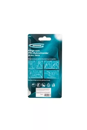 Лезвие для ножниц по изделиям из ПВХ Gross 78427 D-42mm (для арт.78426) купить в Магнитогорске