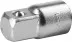 Адаптер KRAFTOOL &quot;INDUSTRIE QUALITAT&quot; увеличивающий для торцовых головок, 3/8&quot;F x 1/2&quot;M 27841_z01 купить в Магнитогорске