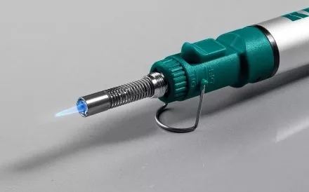 SolderGas 70A набор 3-в-1, газовый паяльник, горелка, фен, 30-70 Вт,  1300°С 55504-H3 купить в Магнитогорске