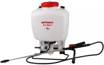 Опрыскиватель садовый GRINDA &quot;Fine Spray&quot; ранцевый, телескопический фибергласовый удлинитель, 15л 8-425215_z01 купить в Магнитогорске