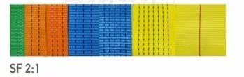 Лента текстильная для стяжных ремней SF2 р-н 10 тонн лента 100 мм купить в Магнитогорске