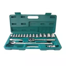 Набор головок торцевых 1/2&quot;DR   3/8&quot;-1-1/4&quot;  19предметов Jonnesway S05Н4219S 48479