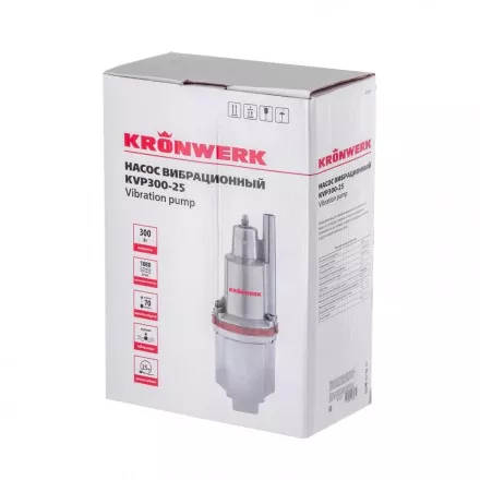 Вибрационный насос Kronwerk KVP300-25 97237 купить в Магнитогорске