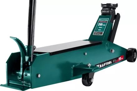 Домкраты подкатные гидравлические KRAFTOOL High-Lift для крупногабаритной техники 43455-20 купить в Магнитогорске