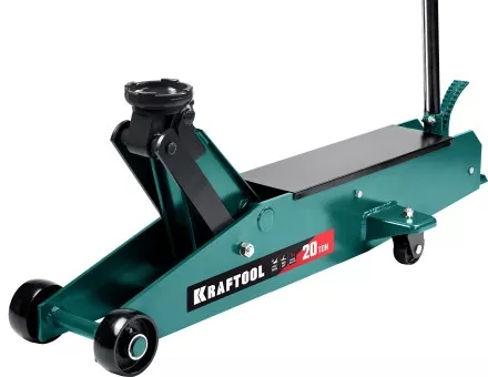 Домкраты подкатные гидравлические KRAFTOOL High-Lift для крупногабаритной техники 43455-20 купить в Магнитогорске
