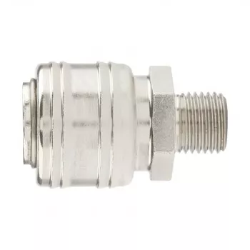 Муфта STELS универсальная быстросъемная (&quot;мама&quot;) внешняя резьба 1/2&quot; 57065 купить в Магнитогорске