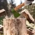 Топор кованный, в сборе, 1400/1750 г, деревянное топорище, 500 мм, Б4 Сибртех 21614 купить в Магнитогорске