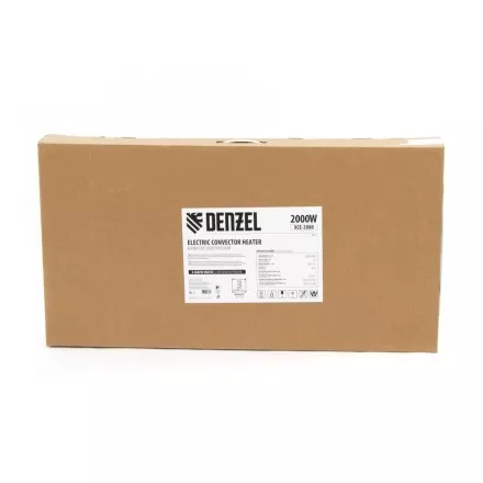 Конвектор электрический XCE-2000, 230 В, 2000 Вт, X-образный нагреватель Denzel 98117 купить в Магнитогорске