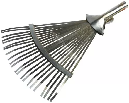 Грабли GRINDA веерные регулируемые, 22 плоских зубца, 320 -420 мм 8-421875_z01 купить в Магнитогорске