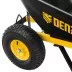 Тачка строительная Denzel 69000, усиленная, объем 140 л, 250 кг, двухколесная, колесо 15х6.00-6 купить в Магнитогорске