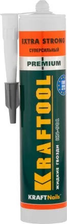 Клей монтажный KRAFTOOL KraftNails Premium KN-901, сверхсильный универсальный, для наружных и внутренних работ, 310мл 41343_z01 купить в Магнитогорске