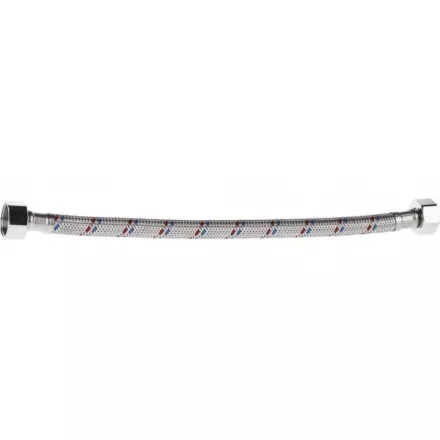 Подводка гибкая STAYER для воды, оплетка из нержавеющей стали, г/г 1/2&quot; - 0,3м 51015-G/G-030 купить в Магнитогорске