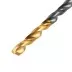 Сверло по металлу, 3 мм, HSS-Tin, Golden Tip, 10 шт. Denzel 717205 купить в Магнитогорске