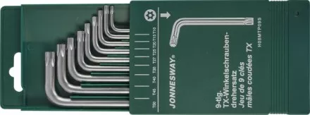 Комплект угловых ключей TORX с центрированным штифтом Т10-Т50 9предметов S2 H08MTP09S Jonnesway 47100 купить в Магнитогорске