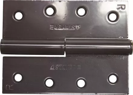 Петля дверная STAYER &quot;MASTER&quot; разъемная, цвет коричневый, правая, 100мм 37613-100-3R купить в Магнитогорске