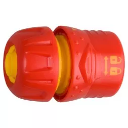 Соединитель GRINDA пластмассовый с запирающим механизмом, 3/4&quot; 8-426328