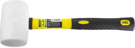 Киянка STAYER &quot;PROFI&quot; резиновая БЕЛАЯ, с фиберглассовой ручкой, 680г 20533-680 купить в Магнитогорске