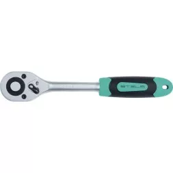 Ключ-трещотка 3/8&quot;, 72 зуба, с быстрым сбросом, CrV  STELS 14026