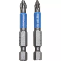 Биты STAYER &quot;PROFI&quot;, хвостовик E 1/4&quot;, PH №2, 50мм, 2 шт 26203-2-50-02