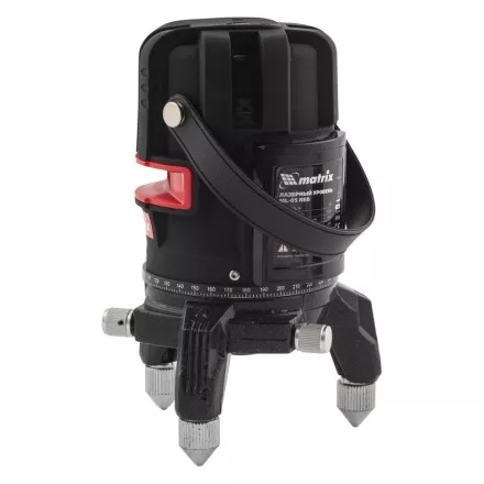 Лазерный уровень ML 05 Red, 20 м, 635 нм, резьба 5/8&quot; Matrix 35066 купить в Магнитогорске