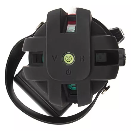 Лазерный уровень ML 06 Green, 30 м, 520 нм, аккумулятор Li 2800 мАч, резьба 5/8&quot; Matrix 35067 купить в Магнитогорске