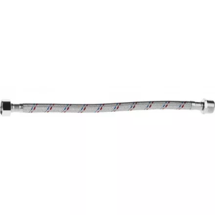 Подводка гибкая STAYER для воды, оплетка из нержавеющей стали, г/ш 1/2&quot; - 0,3м 51015-G/S-030 купить в Магнитогорске