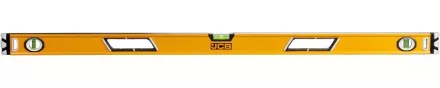 Уровень JCB коробчатый, магнитный, 2 фрезерованные базовые поверхности, 3 ампулы, крашенный, с ручками, 0,5мм/м, 120см JBL005 купить в Магнитогорске
