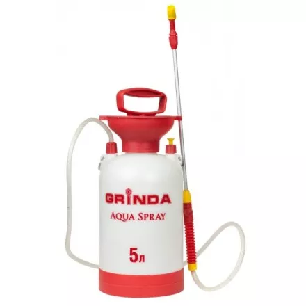 Опрыскиватель садовый GRINDA &quot;Aqua Spray&quot;, широкая горловина, устойчивое дно, алюминиевый удлинитель, 5л 8-425115_z01 купить в Магнитогорске