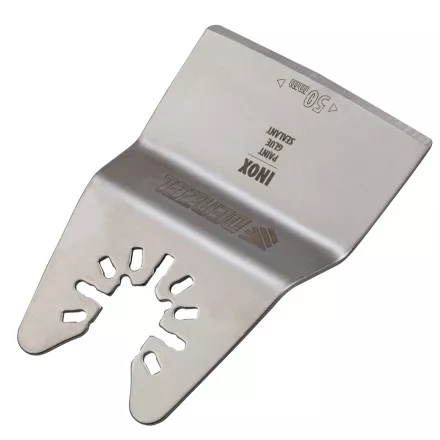 Насадка для МФИ шабер полукруг, Inox, для снятия краски и др., ширина 50 мм, длина общая 74 мм, ступенчатый Denzel 782317 купить в Магнитогорске