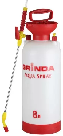 Опрыскиватель садовый GRINDA &quot;Aqua Spray&quot;, широкая горловина, устойчивое дно, алюминиевый удлинитель, 8л 8-425117_z01 купить в Магнитогорске