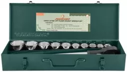 Набор головок торцевых 3/4&quot;DR 22-50мм 15предметов Jonnesway S04Н6115SA 47229
