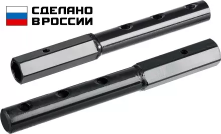 ЗУБР УД-2, НЕХ 23 - круг 30 мм, 2 шт., удлинитель (707107-2) купить в Магнитогорске