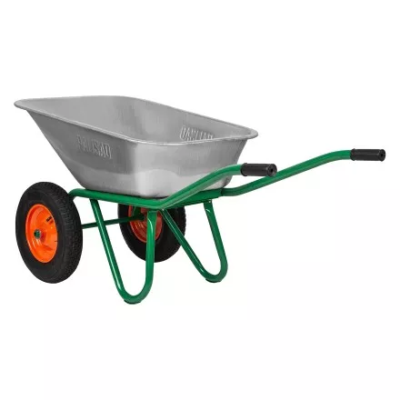Тачка садово-строительная Palisad 689860, 2-х колесная, усиленная, грузоподъемность 320 кг, объем 100 л купить в Магнитогорске