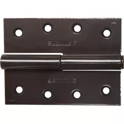 Петля дверная STAYER &quot;MASTER&quot; разъемная, цвет коричневый, левая, 100мм 37613-100-3L