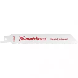 Полотна универсальные для сабельной пилы S922VF  125/1,8-2,5мм Bimetal 2 штуки PRO Matrix 782001