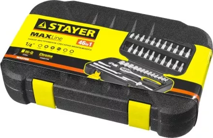 Набор слесарно-монтажного инструмента STAYER &quot;MASTER&quot;, 46 предметов 27760-H46 купить в Магнитогорске