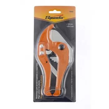 Ножницы для резки изделий из пластика 180мм диаметр до 42мм Sparta 78400 купить в Магнитогорске