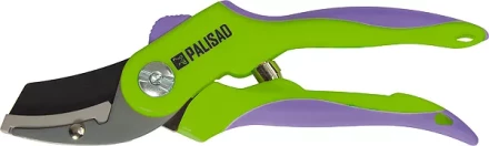 Секатор, 200мм, пружина возвратная спирального типа, тефлоновое покрытие, обрезиненные 2-х-компонентные пластиковые ручки  PALISAD 60551 купить в Магнитогорске