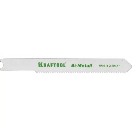 Полотна KRAFTOOL, U118AF, для эл/лобзика, Bi-Metall, по металлу (1,5-2мм), US-хвост., шаг 1,2мм, 55мм, 2шт 159655-1,2 купить в Магнитогорске