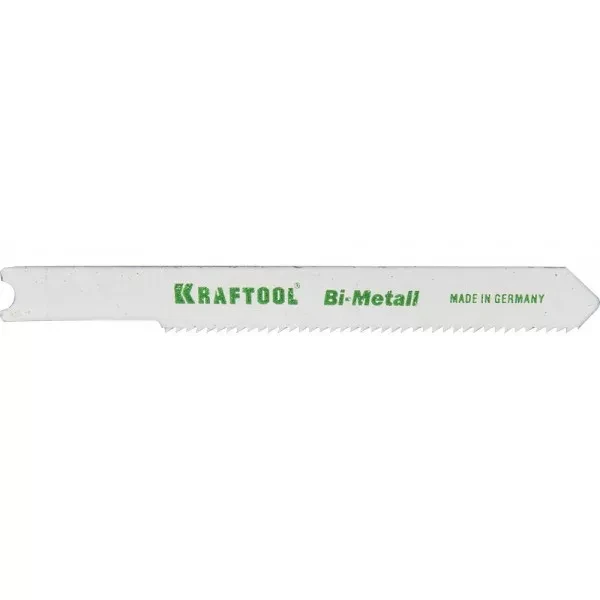 Полотна KRAFTOOL, U118AF, для эл/лобзика, Bi-Metall, по металлу (1,5-2мм), US-хвост., шаг 1,2мм, 55мм, 2шт 159655-1,2 купить в Магнитогорске