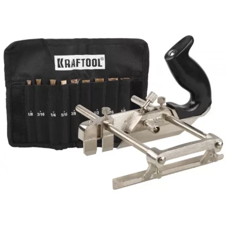 Рубанок KRAFTOOL &quot;EXPERT&quot; металлический для специальных работ, модель &quot;A52&quot;, 9 ножей в комплекте, 210мм 1-18541-H9_z01 купить в Магнитогорске