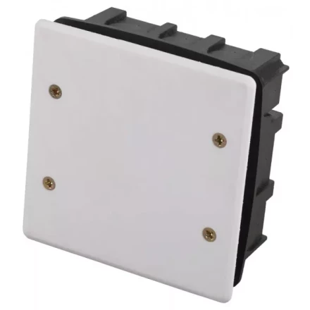 Коробка монтажная СВЕТОЗАР для подштукатурного монтажа, макс. напряжение 400В, с крышкой, 100х100х50мм, квадратная SV-54927 купить в Магнитогорске