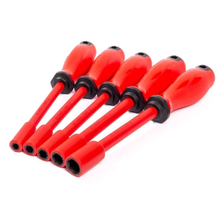 Набор диэлектрических отверток КВТ VDE НИО-2205-Т с внутренним шестигранником, 5 шт. (88927) купить в Магнитогорске