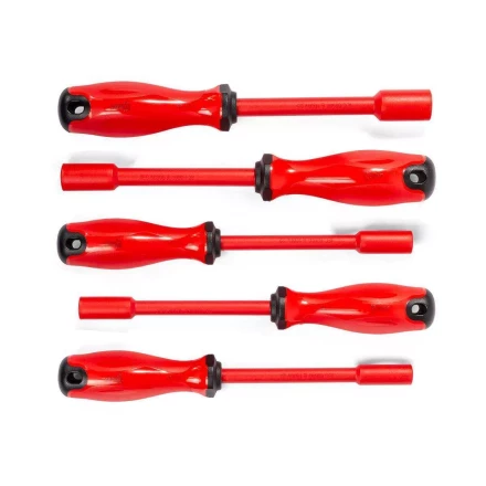 Набор диэлектрических отверток КВТ VDE НИО-2205-Т с внутренним шестигранником, 5 шт. (88927) купить в Магнитогорске