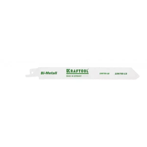 Полотно KRAFTOOL "INDUSTRIE QUALITAT", S922EF, для эл/ножовки, Bi-Metall, по металлу, шаг 1,4мм, 130мм 159755-13 купить в Магнитогорске